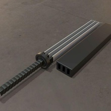 wolverine strike sword 3d print model - Mito3D