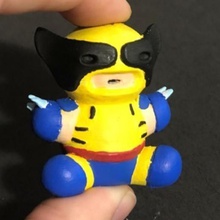 Wolverine küçük anahtar Zincir seçenek x Men hayret oyuncak 3d print model - Mito3D