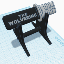 wolverine usb case stand marvel holder x men office 3d print model - Mito3D