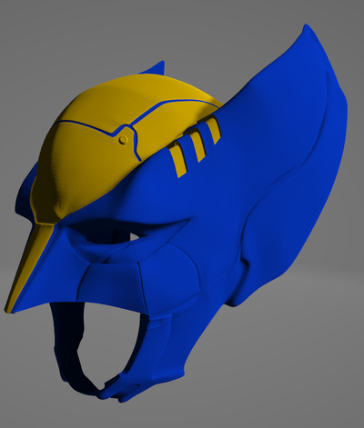 wolverine x men helmet art cosplay 3d print model - Mito3D