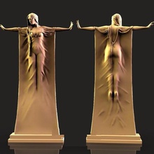 kadın kollar açık sanat cnc yönlendirici 3d print model - Mito3D