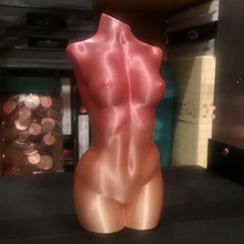 woman body art 3d print model - Mito3D