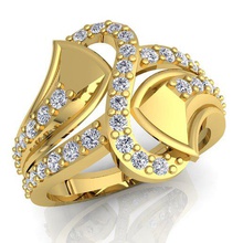 woman diamond ring 3d model print jewelry jewellry jewel printing 3d-model diamond-ring enagement-rng 3d print model - Mito3D