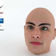 woman head nqt2015 art people women model head-woman 3d print model - Mito3D