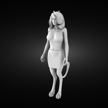 Frau neko Kreatur 3d print model - Mito3D