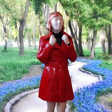 kadın kırmızı sanat heykeller 3d print model - Mito3D