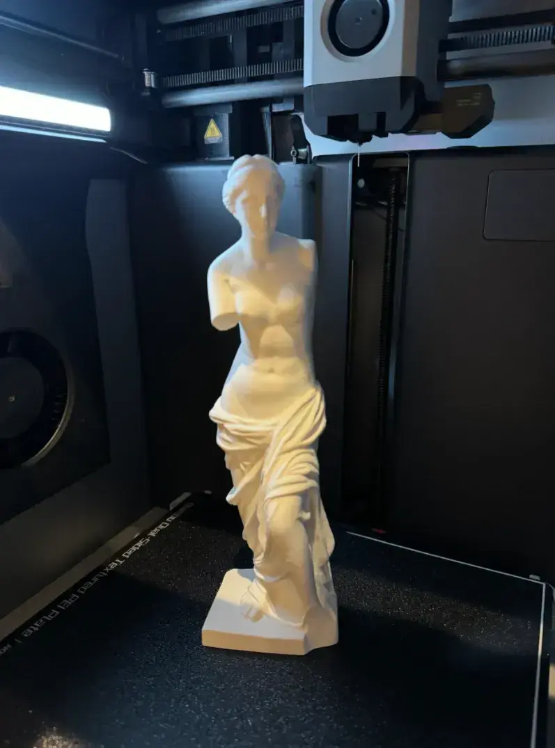 donna scultura decorazione statua arte figurina arredamento figura marmo silhouette 3D print model - Mito3D