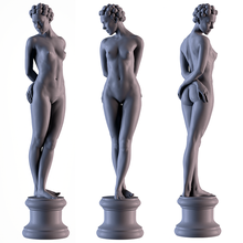 woman statue art sculpture miniature girl 3dptinting printable 3d print model - Mito3D