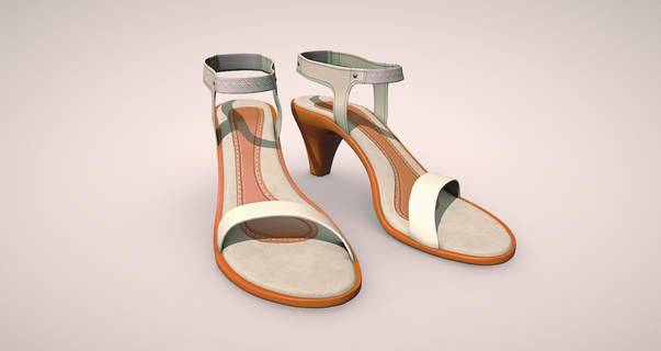 Bayanlar topuklu terlik 3d print model - Mito3D