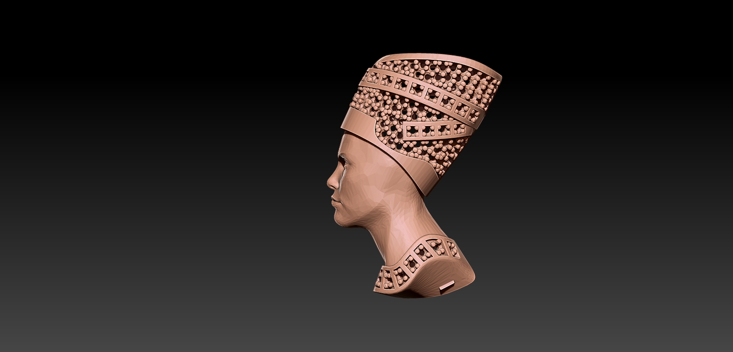 Damen Halskette 3D print model - Mito3D