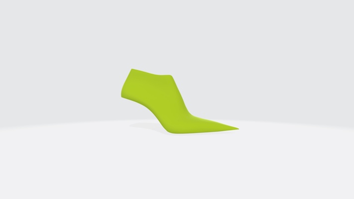 women's shoe last digital shoelast shoelast3d tree lasts lady's 3d 3d print model - Mito3D