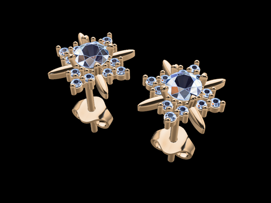 kadin küpe 3d yazdır model 35 takı 3dmodel cad ewelry yazdırılabilir avrupa amerika birleşik devletleri 14k mücevher eyaletler i̇talya baget damızlık çalışmalar çember 3d print model - Mito3D