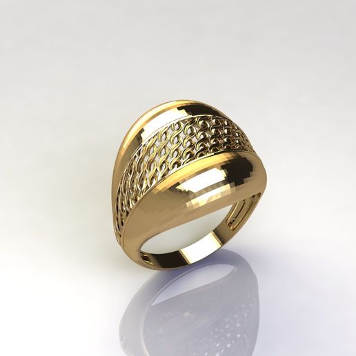 KADIN yüzük takı stl Solitaire 3dm yazdırılabilir fantezi platin düğün nişan mücevher gümüş 3D print model - Mito3D