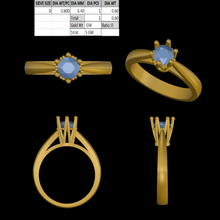 Damen-ring Schmuck Frauen ring 3d print model - Mito3D