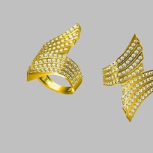 mulheres anel jcd render 3d impressão modelo joalheria argolas solitário esterlina imprimível diamante platina brilhante Casamento noivado jóia jóias prata delicado luz 3d print model - Mito3D