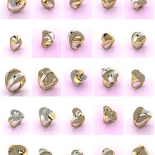femmes bague 39 calcul 3dm stl rendre 3d impression modèle bijoux anneaux solitaire sterling imprimable diamant platine brillant mariage engagement bijou argent 3d print model - Mito3D