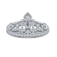 womens corona anello di modelli cad 3d, formato stl gioielli modello 3d nozze Modello fidanzamento 3d print model - Mito3D