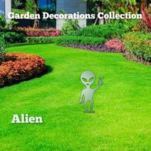 wonderful artificial alien garden outdoor lawn decor planter animal animals statue home decoration ground grass tree love rabbit bunny chicken hen rooster dog cat elephant tiger summer outside flower household other collection kit 3d print model - Mito3D
