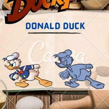 wunderbar Ente Erzählungen Charakter Donald Plätzchen Cutter Stempel Kuchen Dekoration Walzer Disney Karikatur Ducktales Keks berühmt Beliebt 3d print model - Mito3D