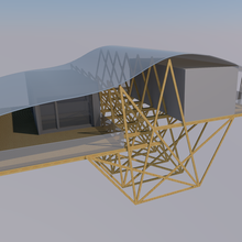 legna architettura modell Casa 3d print model - Mito3D