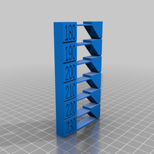 legna pla test Torre 180 230 personalizzato 3d_printing_tests 3d print model - Mito3D