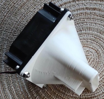 bois fourneau ventilateur 3d print model - Mito3D