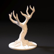 madeira Voronoi arte decoração Bruxas feriado estátua escultura general decor cnc geometric shape decorativo estatueta 3d print model - Mito3D