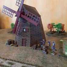 wood windmill game blackpowden epicbattle tabletop games woodwindmill wargames miniatures figures tabletopgames acw northamerica building 3d print model - Mito3D