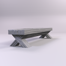 legno panchina 3d print model - Mito3D