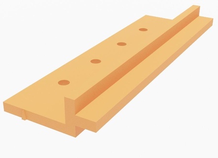 madeira borda centrando ferramenta carpinteiro mdf poli útil 3d print model - Mito3D