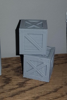 bois boîte Caisse 3d print model - Mito3D