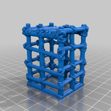 ahşap kafes mimari hücre lanet Strahd dnd minyatür hapishane manzara arazi işkence Ölçek savaş oyunu oyunları binalar yapılar 3d print model - Mito3D