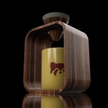 madera café filtrar soporte oficina guardián taza latté expreso 3d print model - Mito3D
