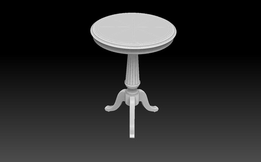 madera café mesa mesa madera mesa madera cafe 3d print model - Mito3D