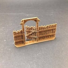 wooden fences 28mm miniatures gaming game games scatter terrain miniature scenery fantasy dnd boardgames boardgame 3d print model - Mito3D