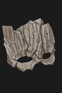 wooden mask deltorvik mask  3d print model - Mito3D