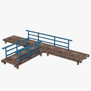 wooden platform 3d print model - Mito3D
