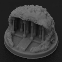 madeira reino guerra do anel jogo wotr 3d print model - Mito3D