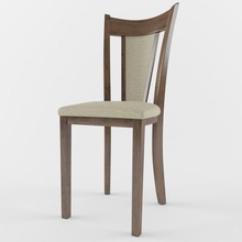 ahşap ev klasik sandalye 3d print model - Mito3D