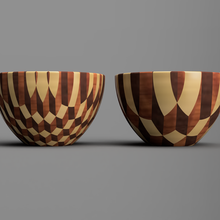 woodturning bowl 05 autodesk fusion 360 bowls decor decoration decorative fruit fusion360 madewithfusion360 3d print model - Mito3D
