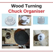 woodturning chuck organiser tool storage holder 3d print model - Mito3D