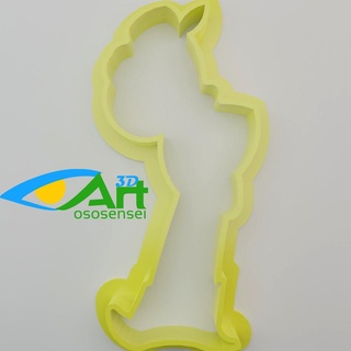 woody sheriff cookie cutter toystory toy story 3d print model - Mito3D