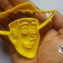woody di toy story cookie cutter stampo casa i frese jannie buzz lightyear rex maiale signore jessie taglio biscotti 3d print model - Mito3D