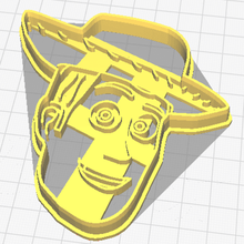 woody toy story cookie cutter various jannie cokkie 3d print model - Mito3D