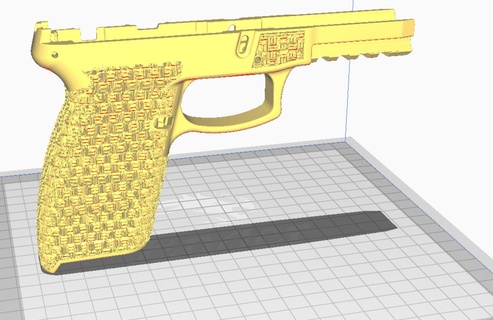 wollig schikanieren Stier 9mm Waffen 3d ar ak Pistole 3d print model - Mito3D