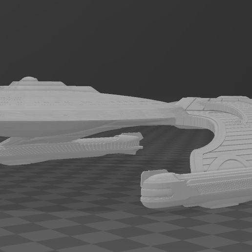 worf class 3D print model - Mito3D