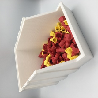panchina bidone Conservazione organizzazione contenitore attrezzo impilabile organizzare vite 3d print model - Mito3D