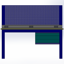 banco de trabajo la herramienta diorama tabla plazas garaje 3d print model - Mito3D