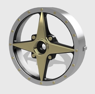 trabalhos equipar 01 rodas mst barris rc deriva 1 10 yokomo yd2 carro rmx acelerado hpi reverberação roda 3d print model - Mito3D