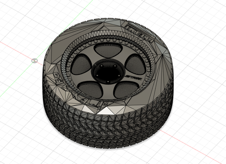 work meister grinder wheel 3d print model - Mito3D